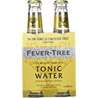 Los mejores  - Fever-Tree - Tónica Premium Natural Pack de 4 Botellas 20cl